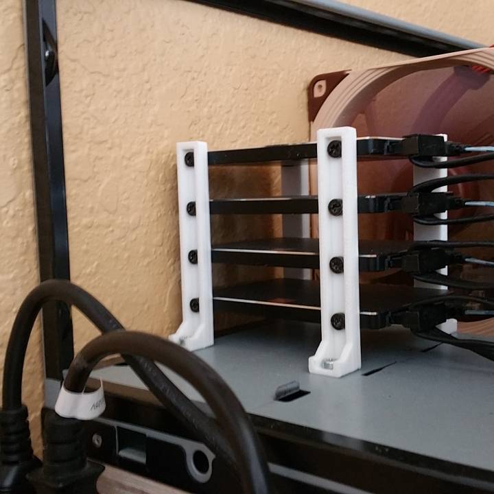 4 ssd 2 5 Laufwerk montieren gadgets Elektronik mount Festplatte ssds 3D print model - Mito3D