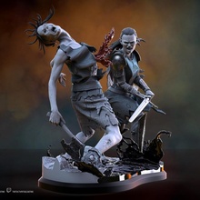 Bonnie 2021 Patreon Libération jouets Jeux femelle sexy épée Mort vivant vampire guerrier zombi chasseur Écossais celtique nu Claymore 10th 14th 1 10 14 3d print model - Mito3D