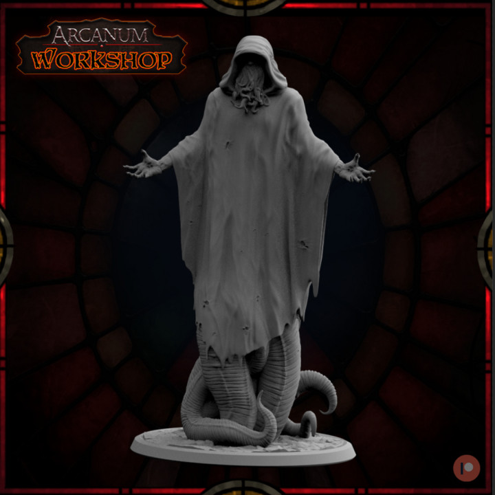 Jaune Roi jouets Jeux monstre wargaming cthulu table lovecraft lovecraftien tentacules 3D print model - Mito3D