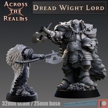 dread wight lord toys & games gaming hero warrior miniature tabletop chaos quest dnd 5e 3d print model - Mito3D