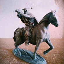 Berserker Pferd Ventilator Kunst 3d print model - Mito3D