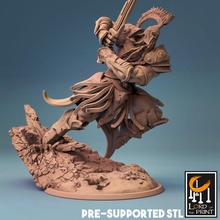 storm giant charging toys & games print running lord charge jotun lotp 3d print model - Mito3D