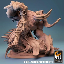frost behemoth toys & games print dragon lord crystal mouth goliath monke lotp gorrilla behemot 3d print model - Mito3D