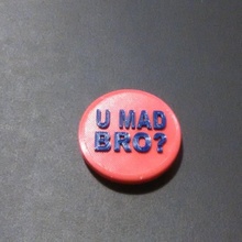 mad bro badge fan art funnybadge 3d print model - Mito3D