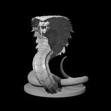 spirit naga snake snek 3d print model - Mito3D