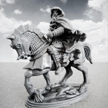 death knight fantasy rider toys & games 3d print model - Mito3D
