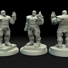 Thanos minyatür önceden desteklenen dahil oyuncaklar oyunlar Amerika adam hayret Yenilmezler x Men Kaptan Demir kriz protokol 3d print model - Mito3D