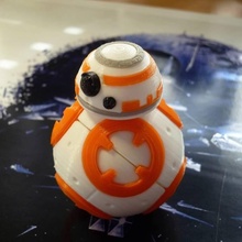 star wars s'éveille bb8 fan art droid film starwars jouet éveille 3d print model - Mito3D