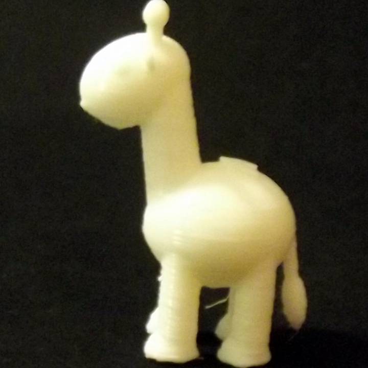 giraffa nikoss'animals giochi giocattoli animale animali giocattolo i nikoss 3D print model - Mito3D