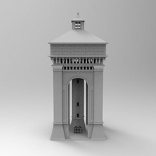colcherster water tower - big jumbo tabletop model miniature diorama railway colchester 3d print model - Mito3D