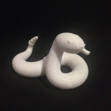 snake nikoss'animals toys & games animal animals toy nikoss 3d print model - Mito3D