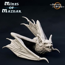 giant bat - walking presupported store animal creature fantasy figure mini vampire wargaming warhammer miniature lotr flying tabletop 28mm dnd frostgrave skirmish 5e pre-supported 3d print model - Mito3D
