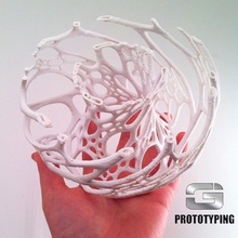 honeycomb table lamp & garden art sla descroration outshell 3d print model - Mito3D