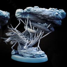 living lightning spell store fantasy gaming lighting rpg water magic earth tabletop elemental dnd element 5e 3d print model - Mito3D