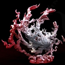 vivo deletrear Tienda fantasía juego azar agua viento magia tierra mesa elemental dnd elementos 5e 3d print model - Mito3D