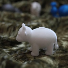 vaca nikoss'animals fan art animais brinquedo brinquedos nikoss 3d print model - Mito3D