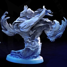 greater water elemental store fantasy gaming rpg wind magic earth tabletop dnd 5e 3d print model - Mito3D
