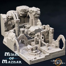 Zwerg Schmiede Unterstützung Geschäft Gebäude Fantasie Mini Terrain Wargaming Kriegshammer Miniatur lotr Tischplatte 28mm dnd Frostgrave Scharmützel streuen 5e 3d print model - Mito3D