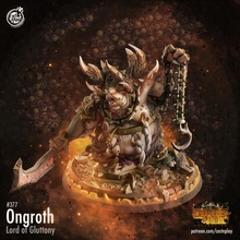 ongroth pre-supported store demon hell volcano hellfire hells demons castnplay depths avernus 3d print model - Mito3D