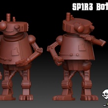 sp1r3 bots store robots stargrave zombiesmith 3d print model - Mito3D