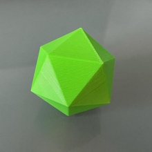 icosa 3d print model - Mito3D