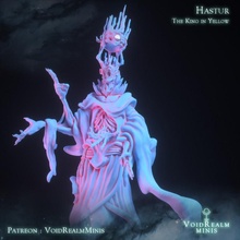Hastur rei amarelo Deus ótimo monstro divindade Cthulhu lovecraft Castlevania mythos exterior Ravenloft carcosa 3d print model - Mito3D
