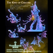kral Carcosa paket harika korku Sarı kozmik Cthulhu tanrılar Lovecraft ritüel mitos Lovecraftian dış hastur Shoggoth voidrealm voidrealms Byakhee model 3d print model - Mito3D