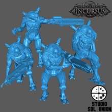 centauri furies horde sniper - complete collection alien creature game horror mini monster space zombie scifi tabletop cyberpunk infantry wargame pack bundle stargrave discount proxy 3d print model - Mito3D