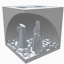 Ordinaire xyz 20mm étalonnage cube ville construire 3d imprimante 3d print model - Mito3D