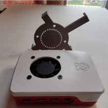 offiziell pi 4 Fall Mantel Ventilator mod Vorlage Mode Zubehör Himbeerpi sbc 3d print model - Mito3D