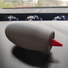 completamente imprimible tpu bulbo plumero repuesto partes limpieza flexionar flexible polvo limpiador 3d print model - Mito3D