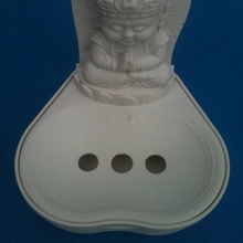 buddha soap dish & garden soapdish 3d print model - Mito3D