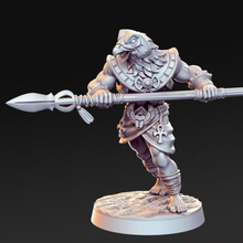 horathi warrior kopesh - egyptian god 32mm dnd toys & games rpg 3d print model - Mito3D