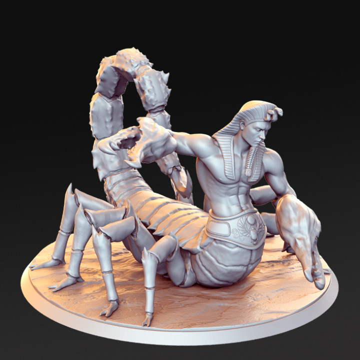 horati savaşçı kat Mısırlı Tanrı 32mm dnd oyuncaklar oyunlar rpg 3D print model - Mito3D