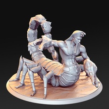 horathi warrior kopesh - egyptian god 32mm dnd toys & games rpg 3d print model - Mito3D