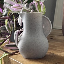 small watering jug & garden plant pot planter succulents 3d print model - Mito3D