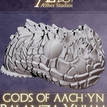 gods aach'yn - balanza yuum toys & games god miniature colossal snake asp scatter aether adder ophidian 3d print model - Mito3D