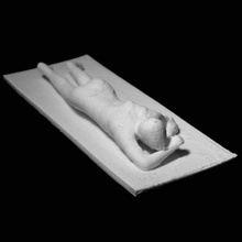 cast Frau Pompeji antiquarium scan 3d print model - Mito3D