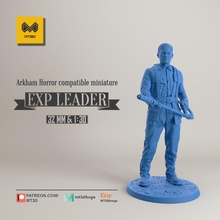expedition leader - arkham horror compatible toys & games miniatures miniature arkhamhorror expeditionleader 3d print model - Mito3D