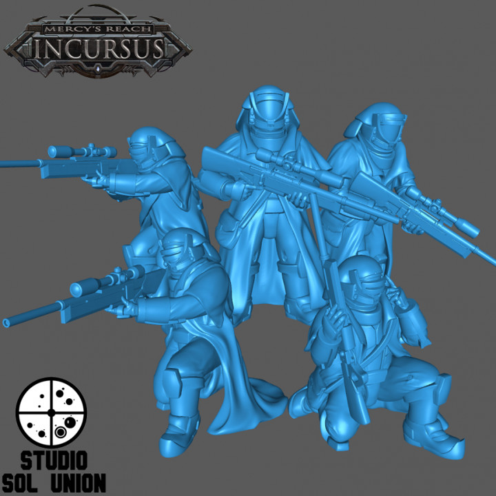 misericordia raggiungere stello ranger completare collezione tavolo 40k esercito fantasia mini soldato spazio warhammer cecchino ricaduta cyberpunk fanteria pacco marino infinito bundle starfinder sconto 3D print model - Mito3D