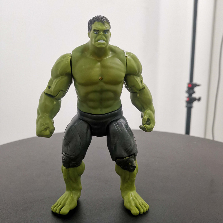 Hulk generiert Revopoint Pop Spielzeuge Spiele Rächer 3D print model - Mito3D