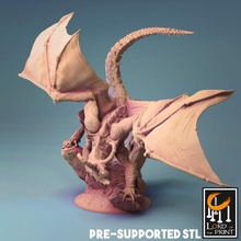 fafnir crawling store dragon monster dnd 3d print model - Mito3D