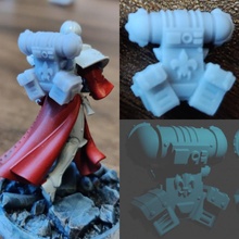 space nun - special weapon backpack storm bolter toys & games 40k battle warhammer sisters sororitas 3d print model - Mito3D