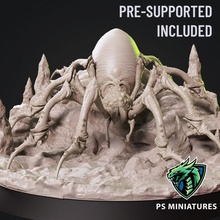 phase spider pose 1 toys & games creature dragons insect monster large evil enemy creepy web dungeon poison dnd massive scenic underdark spiked 3d print model - Mito3D