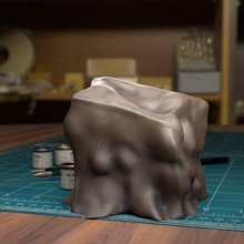 geléia cubo loja fantasia miniaturas oco escala 32mm gelatinoso 3d print model - Mito3D