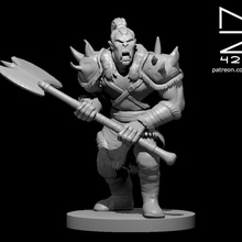 orc warriors updated 3d print model - Mito3D