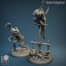 pumpkin warriors toys & games fantasy 3dartdigital 3d print model - Mito3D