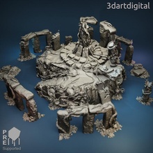 ichor henge oyuncaklar oyunlar arazi 3dartdigital 3d print model - Mito3D