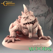 giant toad toys & games boss dragon mini monster roleplay rpg miniature tabletop dungeon 3d print model - Mito3D