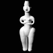 estatua vaso norte irán louvre parís scan 3d print model - Mito3D